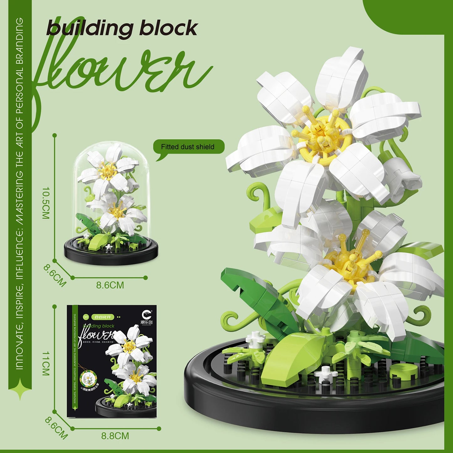 Eternal Life Flowers - DIY Mini Building Blocks