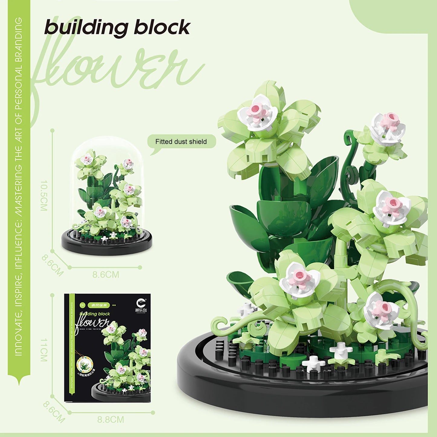Eternal Life Flowers - DIY Mini Building Blocks