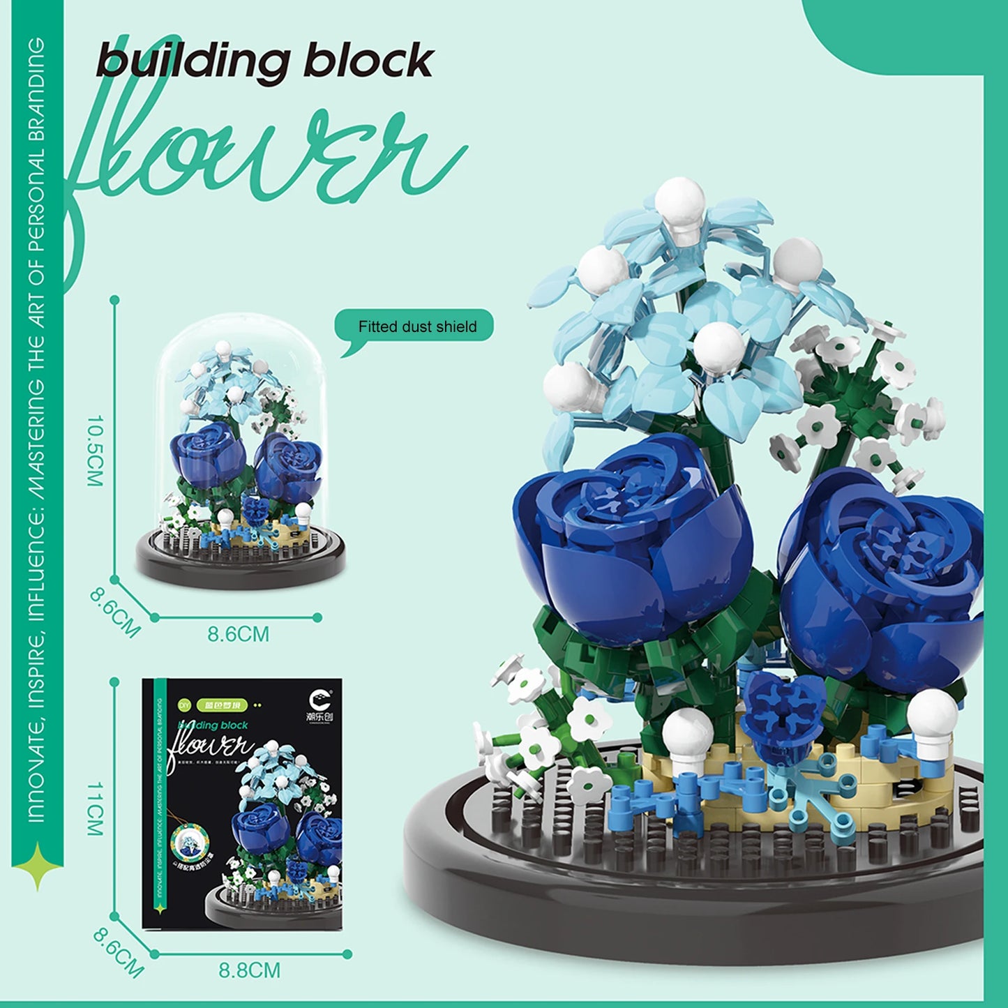 Eternal Life Flowers - DIY Mini Building Blocks