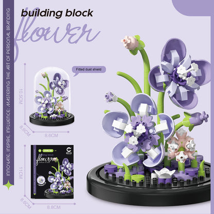 Eternal Life Flowers - DIY Mini Building Blocks