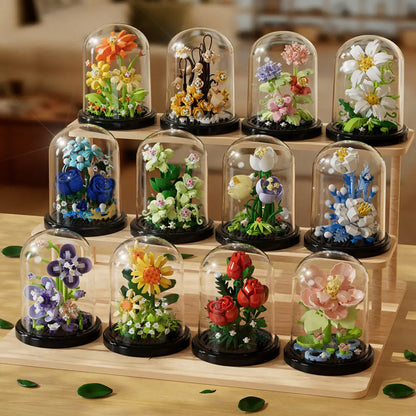 Eternal Life Flowers - DIY Mini Building Blocks