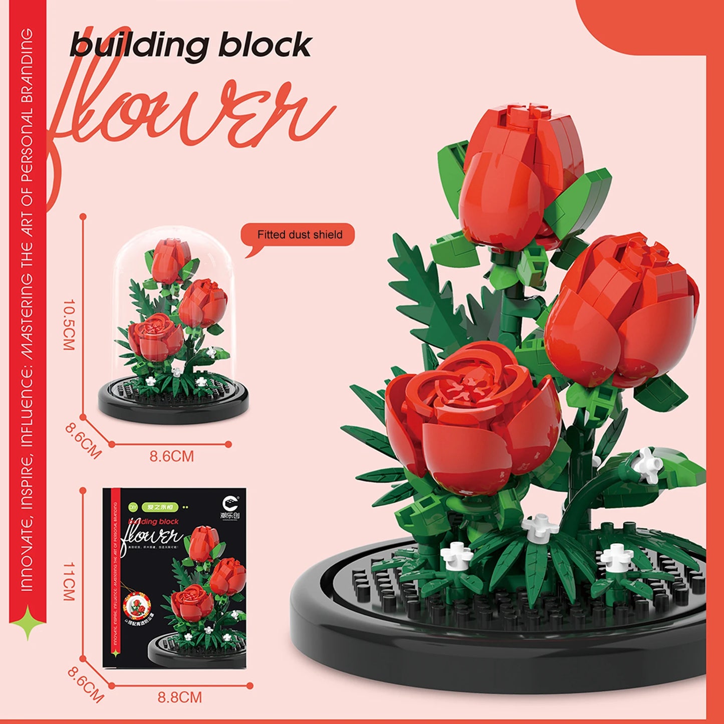 Eternal Life Flowers - DIY Mini Building Blocks