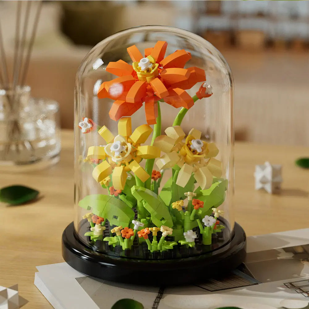 Eternal Life Flowers - DIY Mini Building Blocks