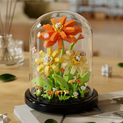 Eternal Life Flowers - DIY Mini Building Blocks