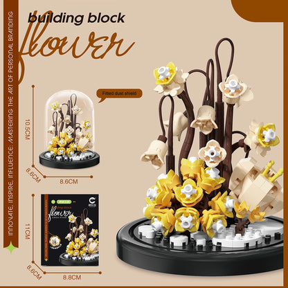 Eternal Life Flowers - DIY Mini Building Blocks