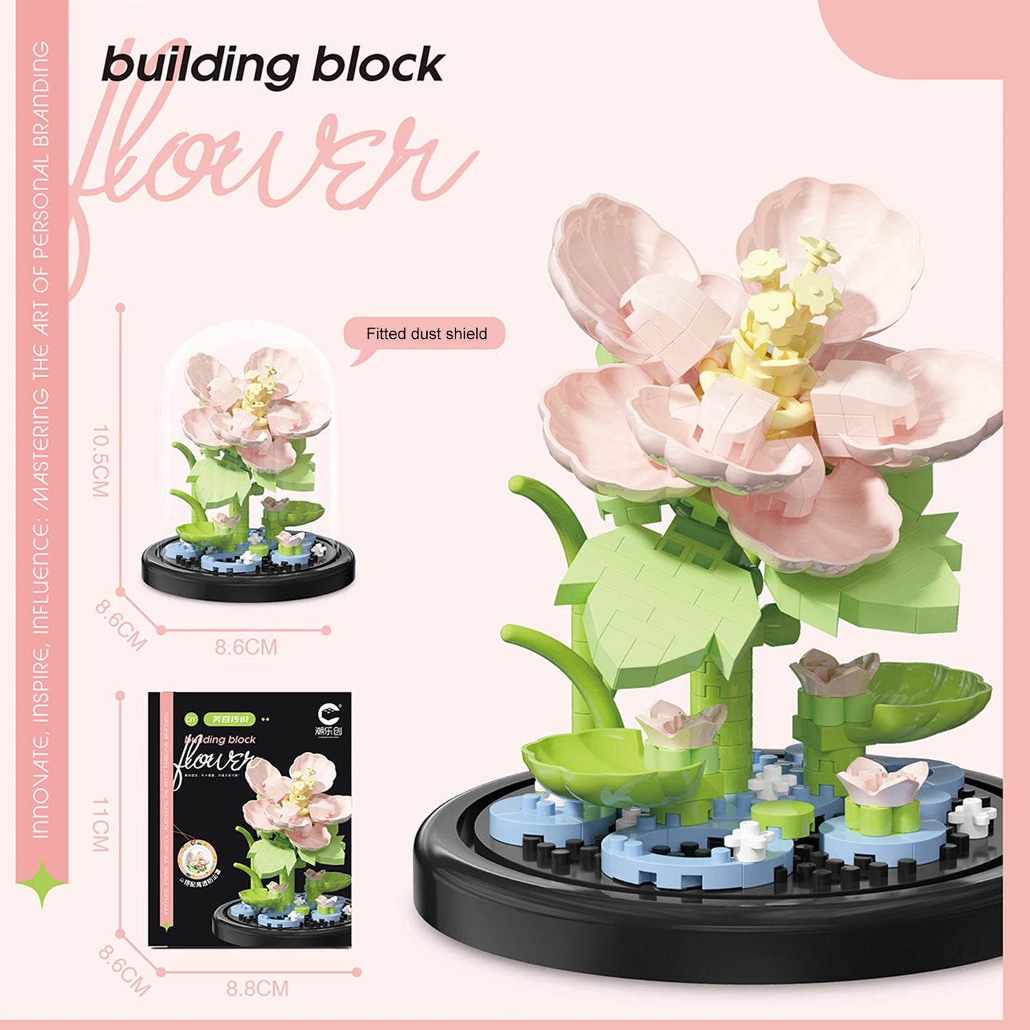 Eternal Life Flowers - DIY Mini Building Blocks
